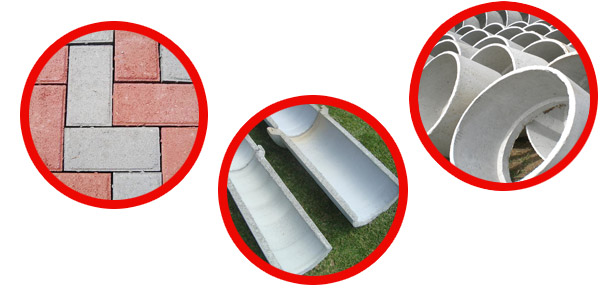 Artefatos de concreto, piso intertravado, bloquetes, pisogramas e muito mais Artefatos de concreto, piso intertravado, bloquetes, pisogramas e muito mais
